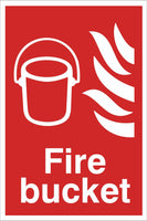 Fire Blanket Sign, Self Adhesive Vinyl, 1mm PVC, 5mm Correx Board